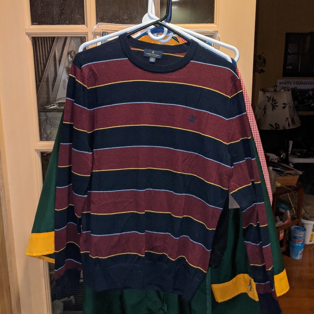 Brooks Brothers extra fine merino sweater M